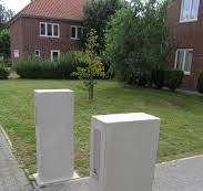 betonnen brievenbus