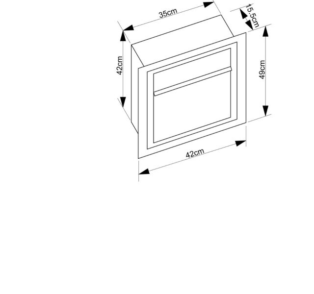 brievenbus rvs inbouw