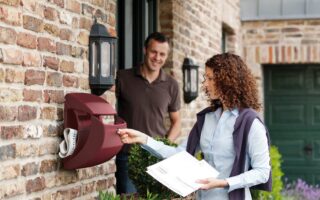 brievenbus voor in de deur