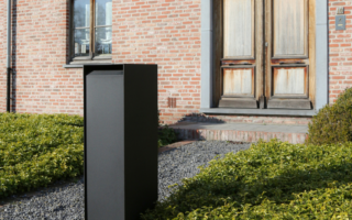 brievenbussen in modern