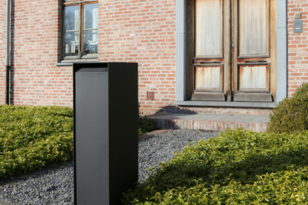 brievenbussen in modern