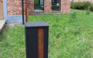 cortenstaal pakketbrievenbus