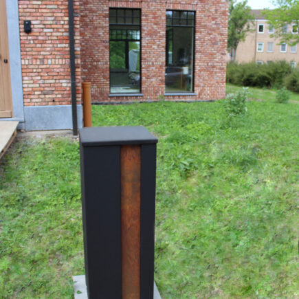 cortenstaal pakketbrievenbus