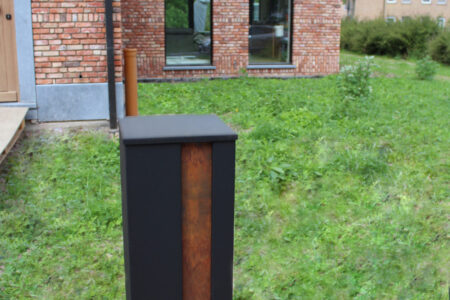 cortenstaal pakketbrievenbus