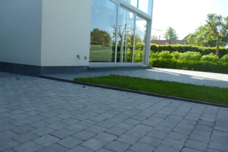 blauwe hardsteen tegels