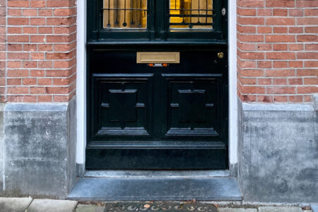 blauwe steen op maat