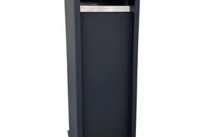 brievenbus vrijstaand zwart