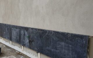 belgisch hardsteen gevelplint