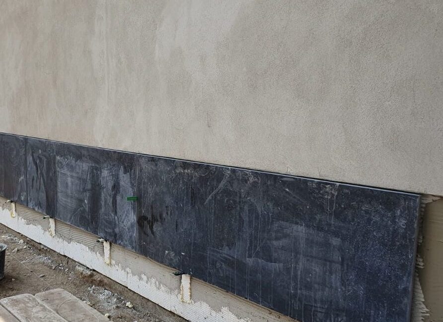 belgisch hardsteen gevelplint