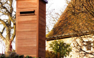 houten brievenbus kopen