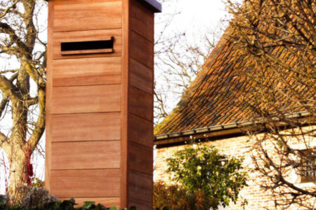 houten brievenbus kopen